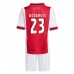 Ajax Steven Berghuis #23 Hjemmedraktsett Barn 2025-26 Kortermet (+ Korte bukser)